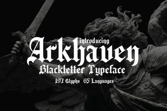 Arkhaven Fonts for Creative Web Design