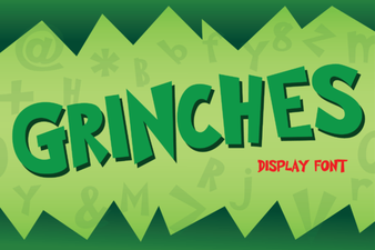 Grinches Font: Creative Holiday Design Projects