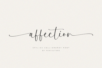 Discover the Perfect Affection Font for Your Design Projects