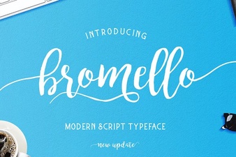 Bromello Font: a Modern Design Tool for Creative Projects