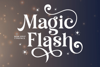 Magic Flash Font: the Essential Creative Design Kit